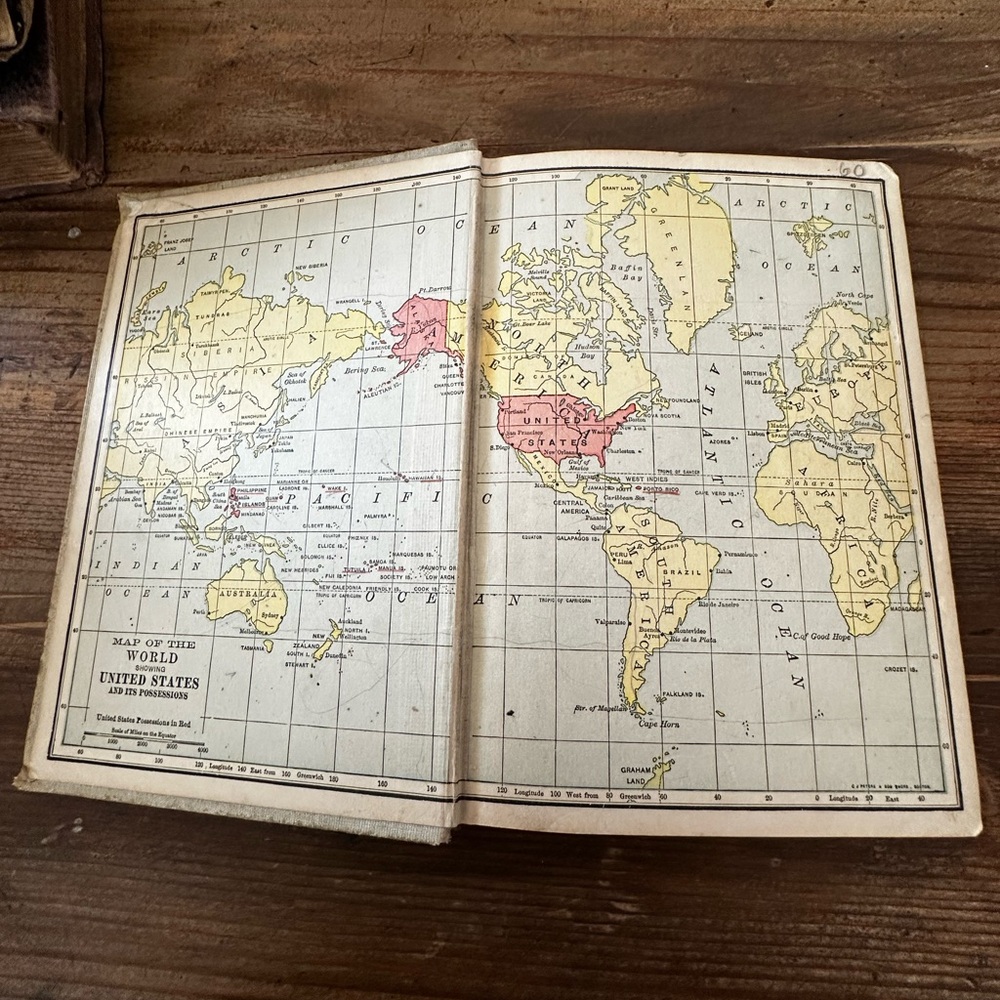 Vintage “An Elementary History of the United States,” Book published in 1909 - Picture 3 of 12